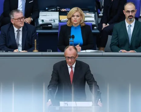 German Freedom ‘At Risk’ States the Chancellor as He Cautions Against ‘Forced Settlement’ in Ukraine